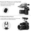 Comica Camera Microphone Directional Capacitor Shotgun Video Microphone with Windsock
