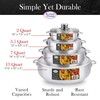 Alpine Cuisine Nonstick Aluminum Hot Pot Caldero Dutch Oven Set