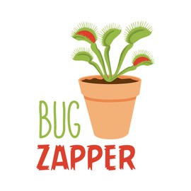 CafePress Bug Zapper 10" Wall Clock for Livingroom, Kitchen, or Office