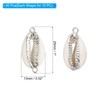 PATIKIL Natural Seashell Charm Kit, 20 Pcs Oval Dyed Shell