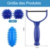 Massage Balls, Massage Roller, Hedgehog Ball, Massage Roller with Handle,