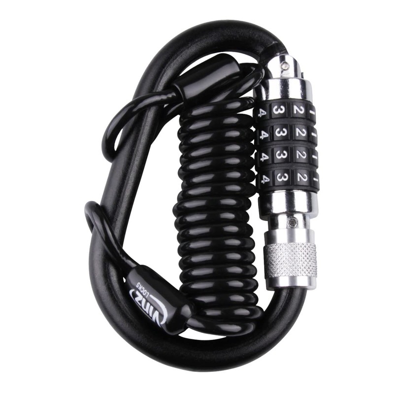 VINZ Shasta Helmet Lock, Pram Lock, Snowboard Lock & Ski