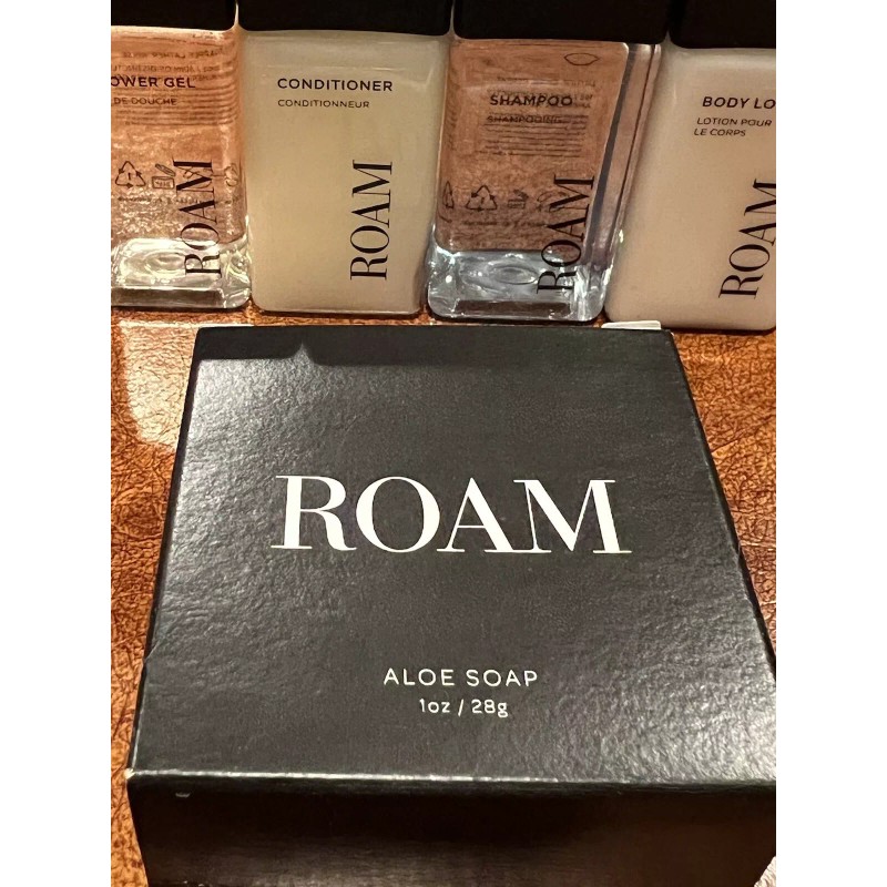 William Roam Travel Set 1oz Shampoo Conditioner Shower Gel Body