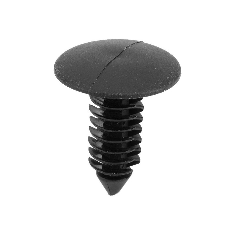 Pack of 100 Plastic Bumper Fixing Rivet Clips Mudguard Bumper