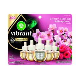 AIR WICK Scented Oil Vibrant Refill Cherry Blossom & Raspberry 5 ct.
