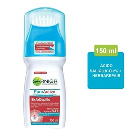 Limpiador facial Garnier Pure Active anti imperfecciones exfocepillo 150 ml