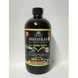 Essential Palace Organic JAMAICAN BLACK MACA POWDER & AVEENA SATIVA MAX VITALITY Booster 8 oz.