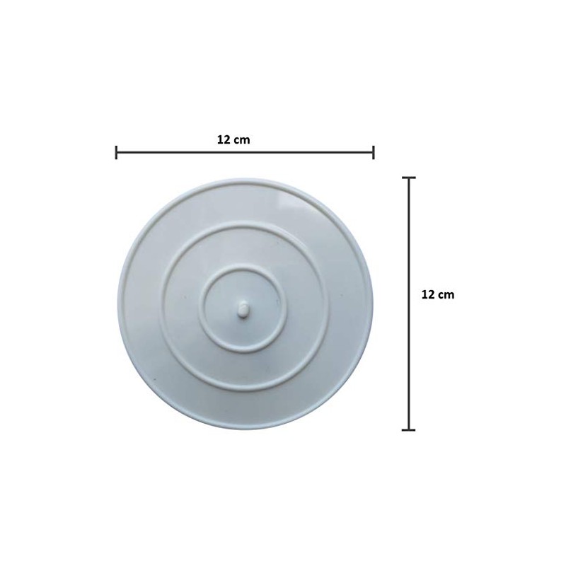 MAYTON Tapa Coladera Blanca (4X Pack) - Protege tu casa