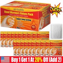 Unbranded 100 pcs Hand Warmer + Body SUPER Warmers  18-hour Extra Long Activation  - (Only) Towel x1