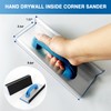 UNRUNFO Drywall Corner Sander - Corner Sander Tool with 12PC