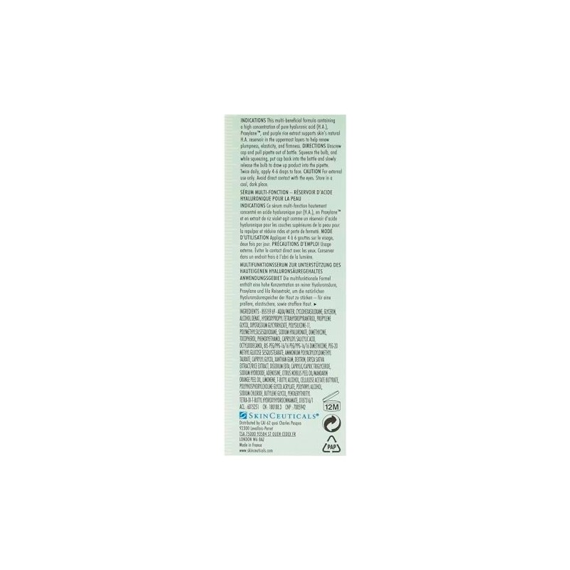 Skin Ceuticals Hyaluronic acid intensifier
