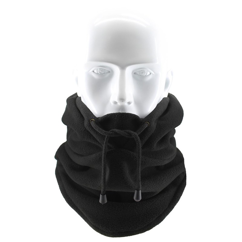 Fleece Balaclava Cycling Skullies Cap with Neck Gaiter Winter Warm