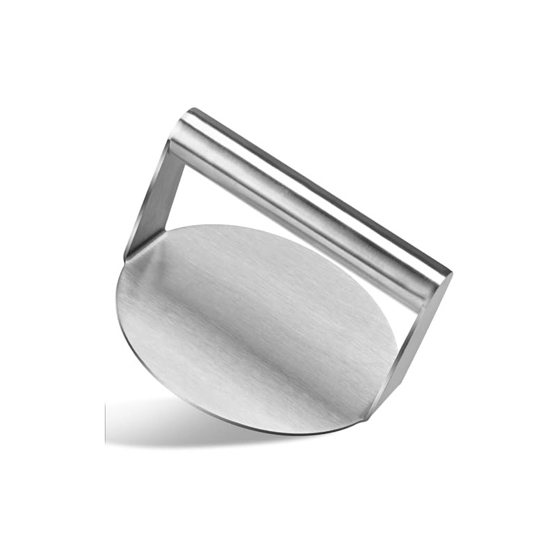Innoteck Essentials Stainless Steel Burger Press – 14cm Round Smash