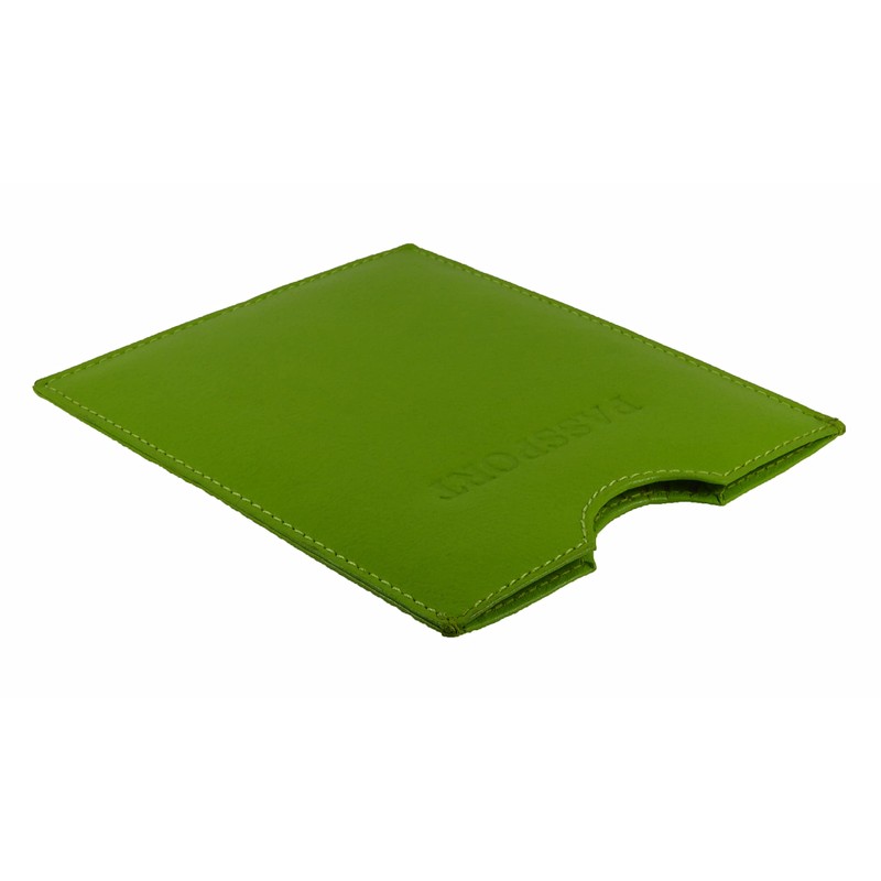 Travel Passport Holder Sleeve Protector Cover Wallet Real Leather RFID