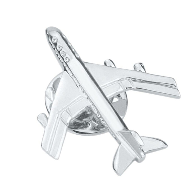 zalati Brooch Badge Pin Aeroplane Fighter Model Jet Plane Style