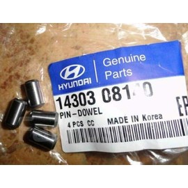 GENUINE HYUNDAI VELOSTER 2011-2014 PIN-DOWEL CYLINDER BLOCK