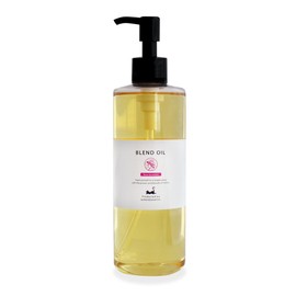 Rose Geranium Blend 10.1 fl oz (300 ml) (Base: Rice Oil/Pump Included) Massage Oil Carrier Oil for Body Macadamiya