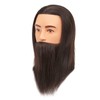 Headfix Mannequin Head Human Hair Cosmetology Manikin Male Mannequin Head