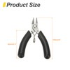 sourcing map Wire Cutter 4" Mini Small Side Cutters with