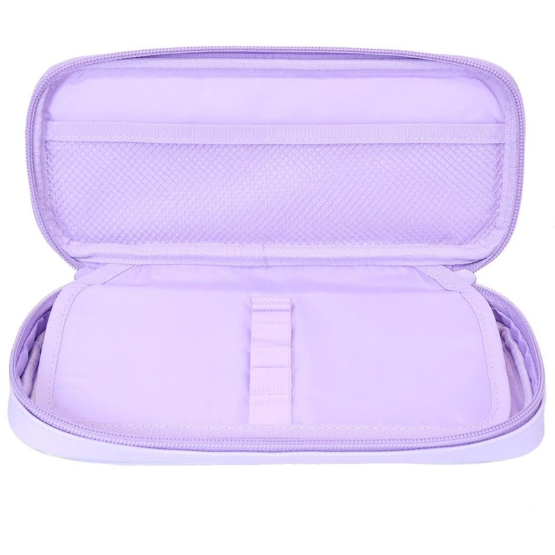 Sanrio My Melody Chrome Round Zipper Pencil Case Glitter Dress