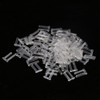 Rimless Frames Sleeves, 100pcs New Plastic Compression Sleeves for Rimless