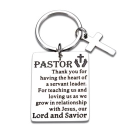 Pastor Appreciation Gifts Easter Basket Stuffers for Women Pastor Keychains Gifts for Men Pastor Wife Appreciation Gifts Gifts for Pastor Appreciation Day Religious Baptism Christian Easter Gifts