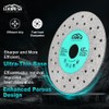 LEKOMESH Rock Slab Grinding Disc - 4.5 inch Glass Cutter