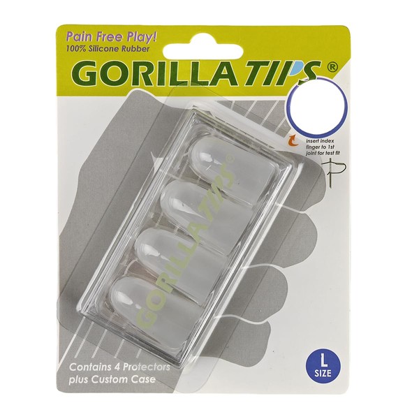 GORILLA TIPS Guitar Practice Tool GTP Finger Sack Assistant Pushing