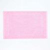 Homescapes Imperial Plain Pink Bath Mat 50 x 80 cm