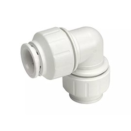 John Guest Speedfit PEM0315W 15 mm Equal Elbow - White (Pack of 10)
