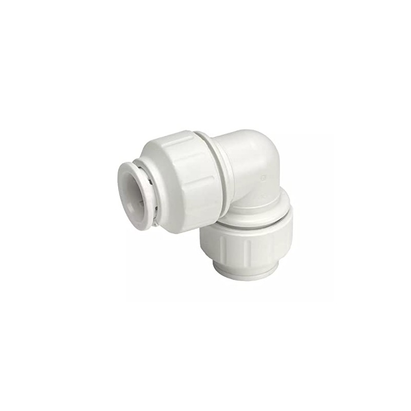 John Guest Speedfit PEM0315W 15 mm Equal Elbow - White