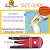 BodyMoves Kid's Knee Brace Support Plus Hot and Cold Ice