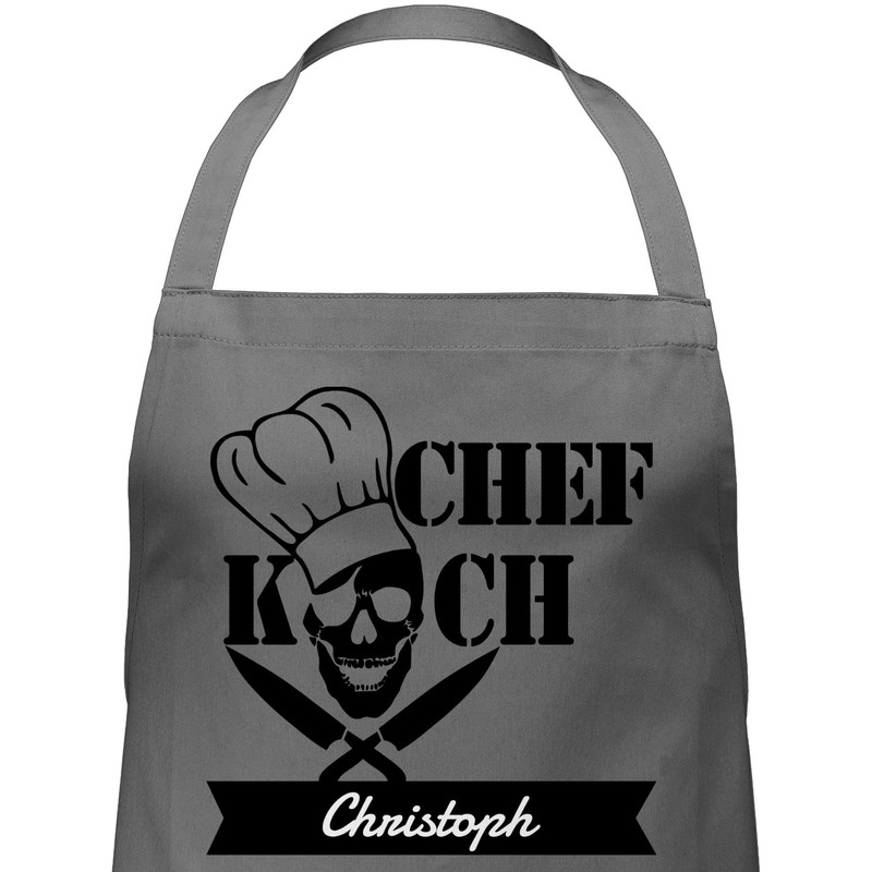 Geschenk mit Namen personalisiert by Shirtracer - Apron - Cooking