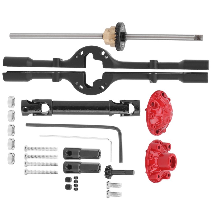 Metal Axle Differential Drive Shaft Kit Accessory Fit for WPL