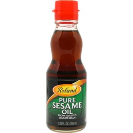 Roland, Foods Pure Sesame Oil from Toasted Sesame Seeds Specialty Imported Food Bottle, 6.2 Ounce