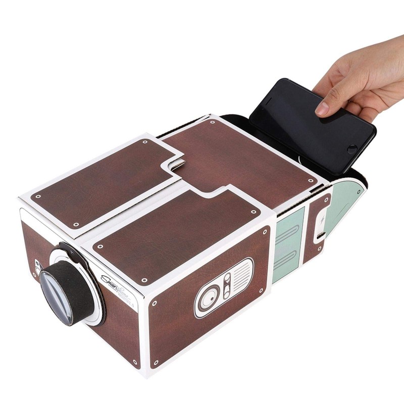 KIKYO Portable Home Cinema Projector Easy to Assemble Easy to