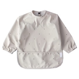 kalavika Meal Apron, Long Sleeve, 6 to 54 Months, Baby Meal Style, Girls, Boys, Baby Bib, Waterproof, Lightweight, Smocked with Pockets, Children's Meal Apron, Nursery School, Baby Gift, Baby Gift,