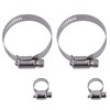 INEEDUP 2298 Radiator Assembly and 4 pcs Oil Hose Clamps