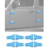 JeCar Door Hinge Cover Trim Exterior Accessories Compatible with Jeep