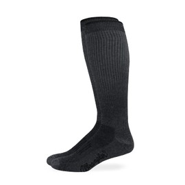 Wrangler Lightweight Ultra-Dri Over the Calf Boot Socks, Black, Lrg (M 9-13), 1 Pair