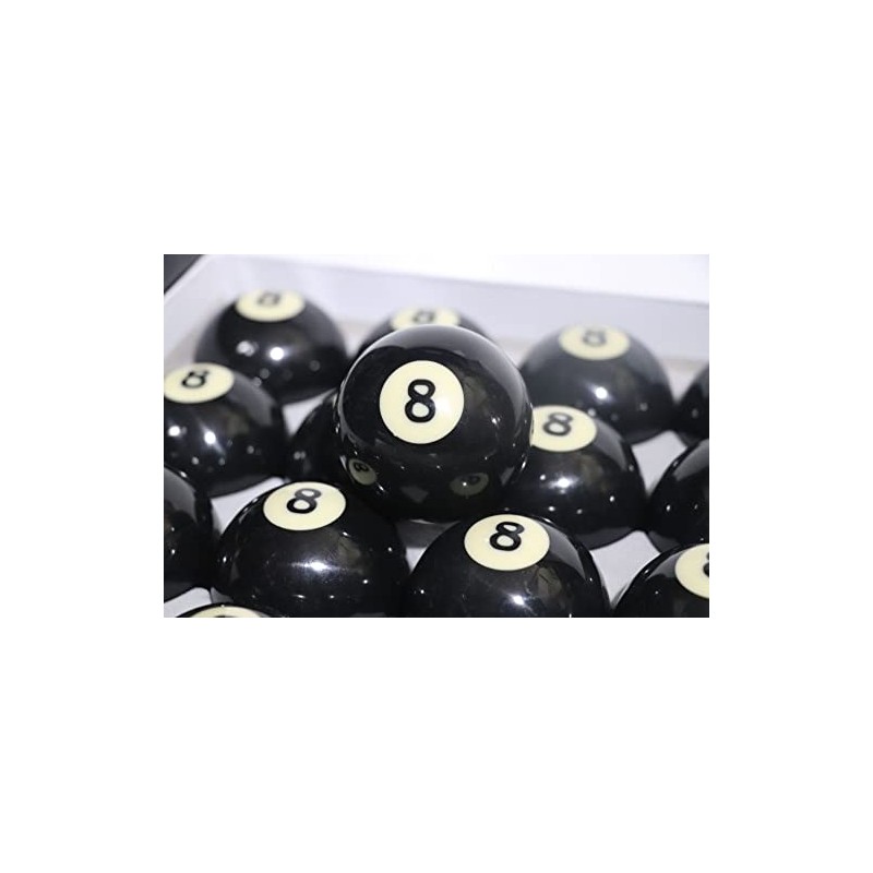 Teekerwan Billiard #8 Ball Standard Regulation Size 2-1/4, Regulation Size