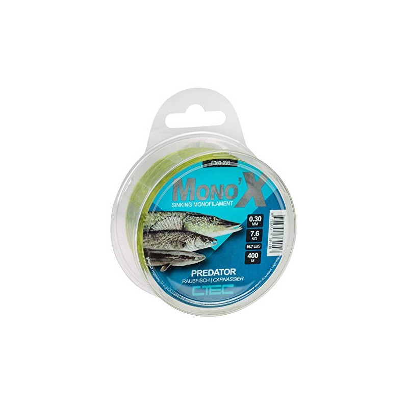 C-Tec Mono X Predatory Fish Pike Diameter 0.35 mm /