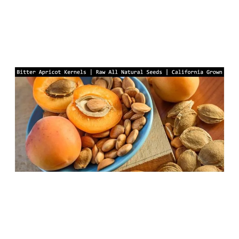 Nature's Choice Supplements California Grown Apricot Kernels (1 Pound, 750