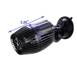 AQUANEAT Circulation Pump, Aquarium Wave Maker, Fish Tank Powerhead Submersible Water Pump w/Suction Cup