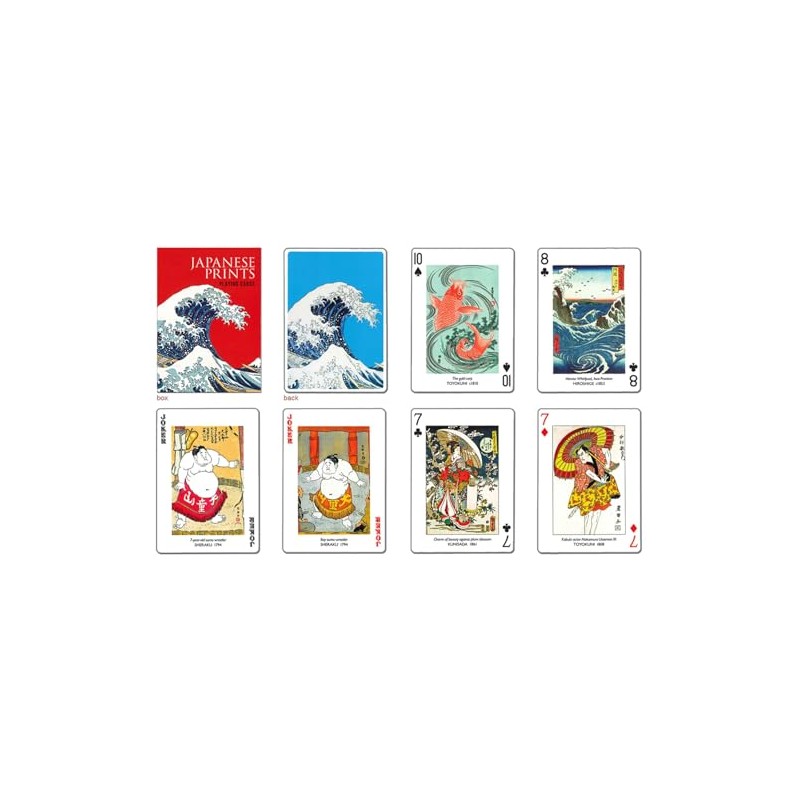Japanese Print Playing Cards Japanese Prints Playing Cards