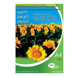 Neo Media A4 128 g 100 Sheets Photo Matt Paper - White