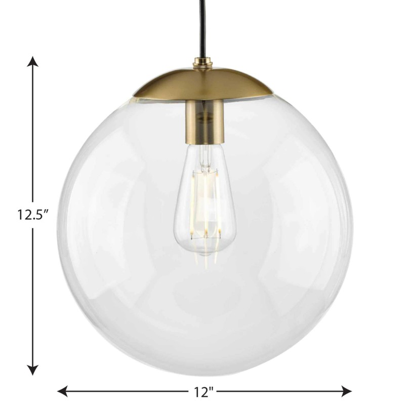 Progress Lighting P500311-009 Atwell Pendants, Nickel