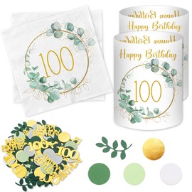 Napkins Lantern Table Decoration Confetti Birthday Decoration Eucalyptus Table Decoration