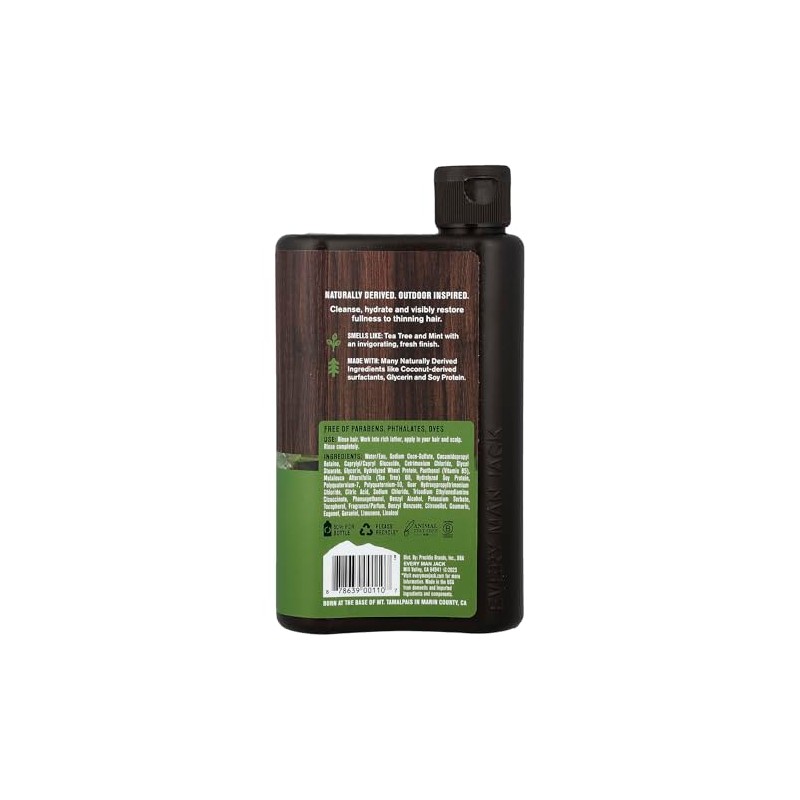 Every Man Jack 2 In 1 Shampoo Conditioner Tea Tree,