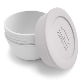 monbento - Lunchbox Dressing/Soße Behälter MB Temple L Coton - Kleine Auslaufsichere Behälter - Mehrweg - Perfekt für Büro/Meal Prep/Schule - Geeignet für Bento Box MB Original & MB Square - Grau